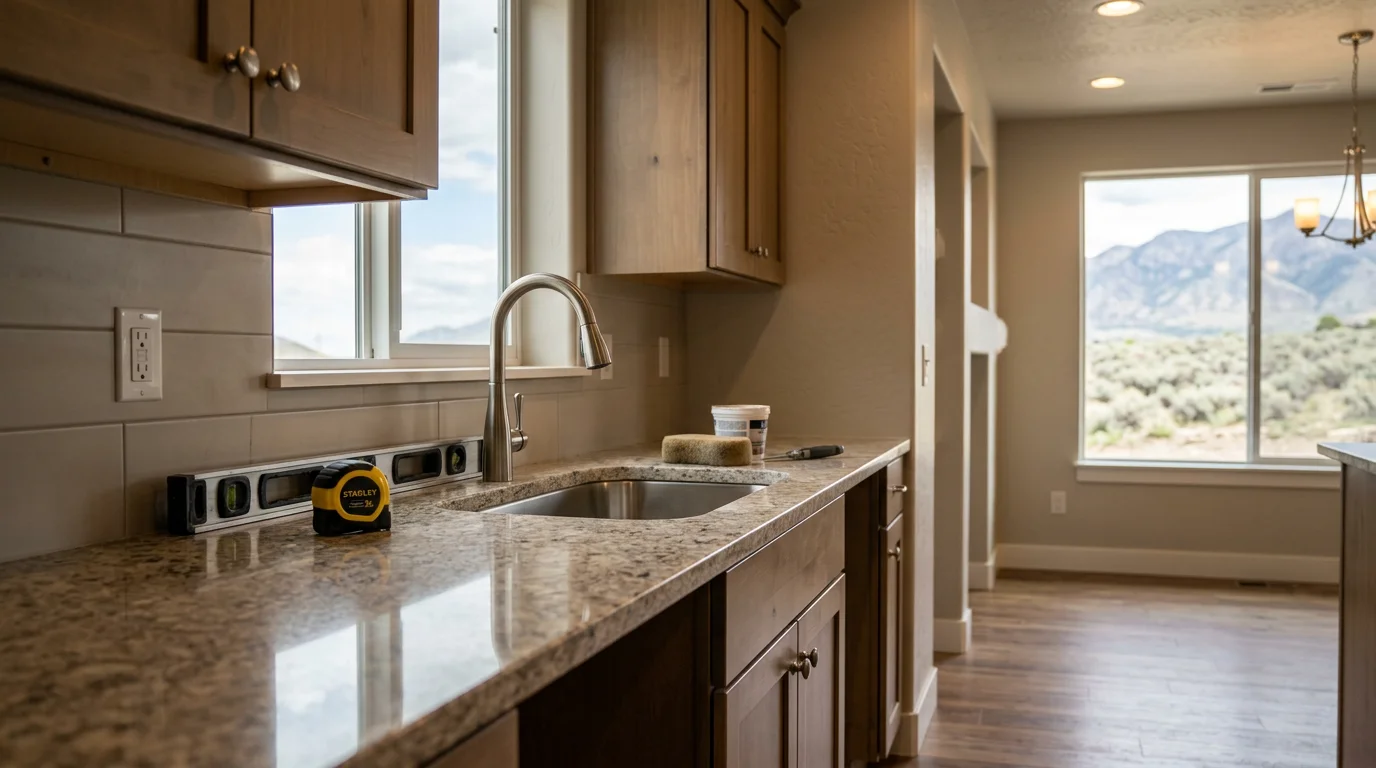 Home improvement project in a Tooele County residence